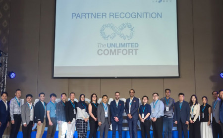 In March Little Nap team visited Lazboy conference, Banko- march 2023 and received Lazboy partner recognition award